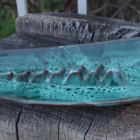 Vintage Pottery Art Ashtray - Picture 4 of 8